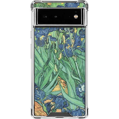 Vincent Van Gogh Irises Google Pixel 6 Clear Case